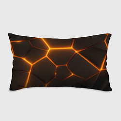 Подушка-антистресс Оранжевое свечение текстура, цвет: 3D-принт