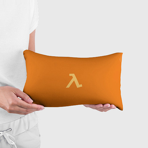 Подушка-антистресс Half-Life orange / 3D-принт – фото 3