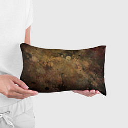 Подушка-антистресс Абстракция - dark pink paint spill, цвет: 3D-принт — фото 2