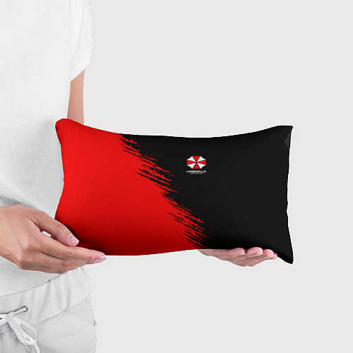 Подушка-антистресс Umbrella Corp - red and black / 3D-принт – фото 3