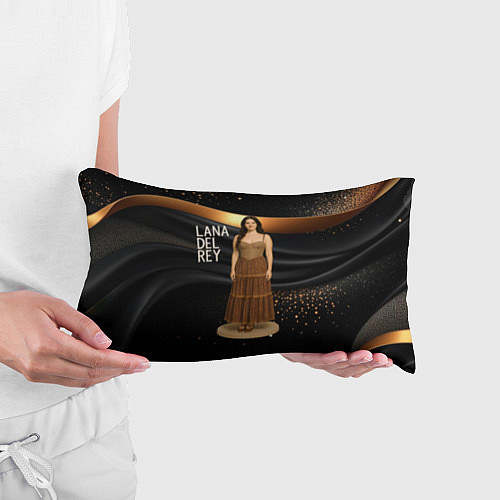 Подушка-антистресс Lana Del Rey в ретро платье / 3D-принт – фото 3