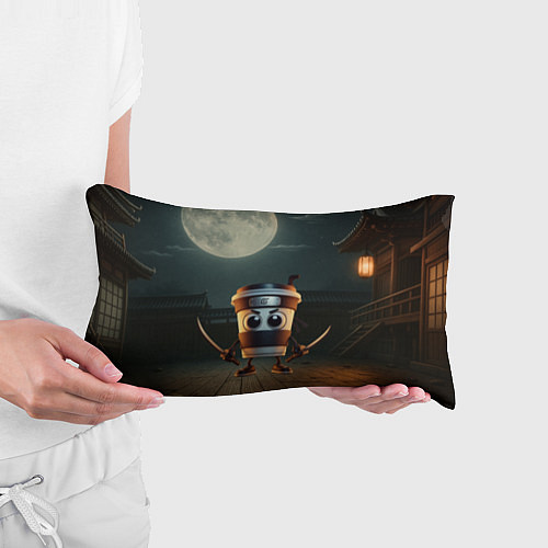 Подушка-антистресс Капучино Ассассино мем / 3D-принт – фото 3