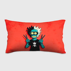 Подушка-антистресс Бендер в образе рокера и парикмахера, цвет: 3D-принт