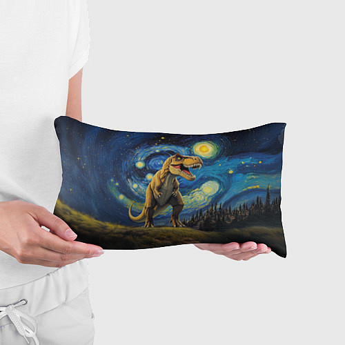 Подушка-антистресс Звездная ночь - Тираннозавр / 3D-принт – фото 3
