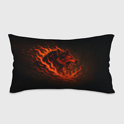 Подушка-антистресс Инфернальный волк, цвет: 3D-принт