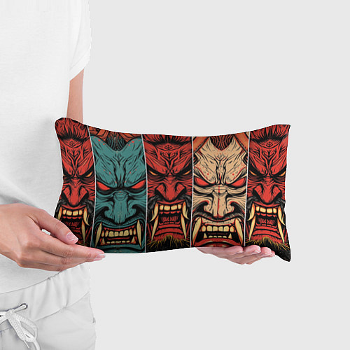 Подушка-антистресс Demons Oni - neuroart / 3D-принт – фото 3