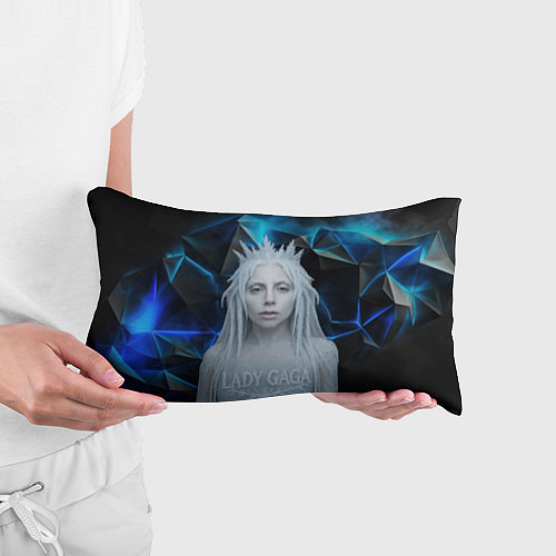 Подушка-антистресс Леди Гага стиль снежной королевы / 3D-принт – фото 3