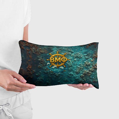 Подушка-антистресс Штурвал ВМФ на морском дне / 3D-принт – фото 3