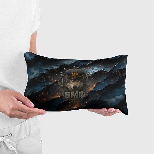 Подушка-антистресс Волк морской пехотинец ВМФ / 3D-принт – фото 3
