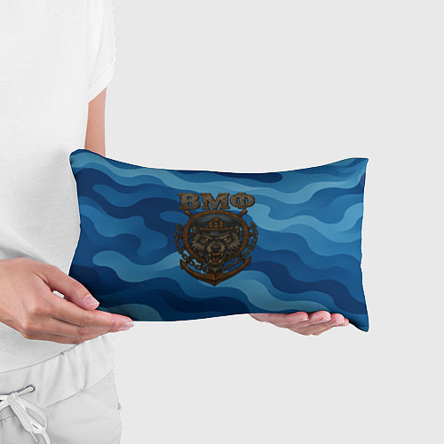 Подушка-антистресс ВМФ агрессивный русский волк / 3D-принт – фото 3