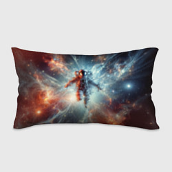 Подушка-антистресс Космонавт в космической туманности, цвет: 3D-принт