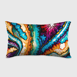 Подушка-антистресс Разноцветный узор, цвет: 3D-принт