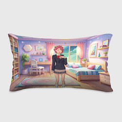 Подушка-антистресс Дандадан Сиратори Айра смущается, цвет: 3D-принт