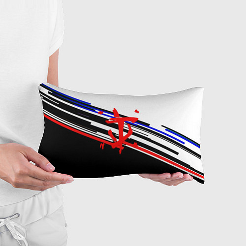 Подушка-антистресс Doom line color / 3D-принт – фото 3