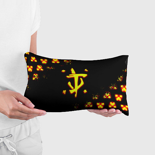 Подушка-антистресс Doom x minecraft / 3D-принт – фото 3