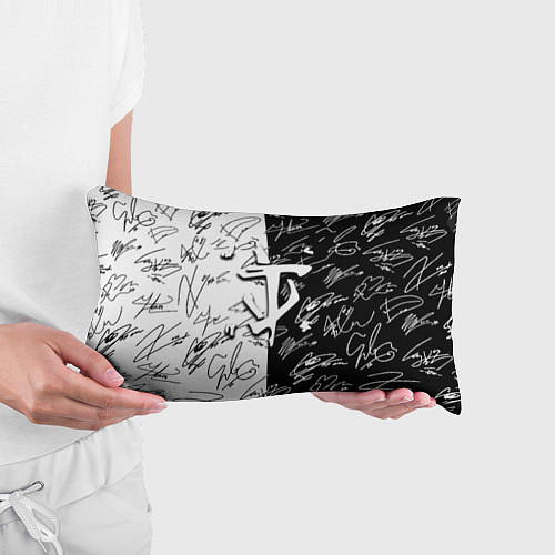 Подушка-антистресс Doom автографы / 3D-принт – фото 3