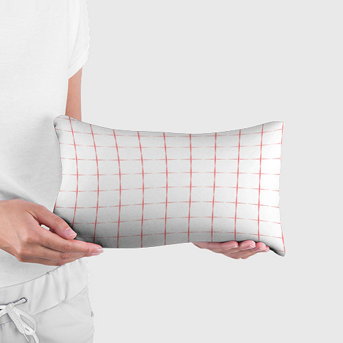 Подушка-антистресс Color white red crosses / 3D-принт – фото 3