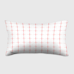 Подушка-антистресс Color white red crosses, цвет: 3D-принт