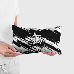 Подушка-антистресс Doom краски полосы, цвет: 3D-принт — фото 2