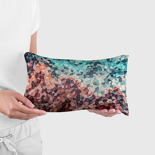 Подушка-антистресс Мозаика воспоминаний - текстура / 3D-принт – фото 3