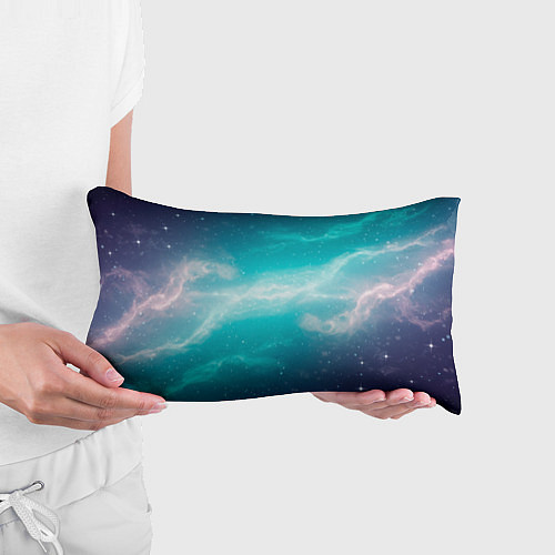 Подушка-антистресс Галактическое сияние небес / 3D-принт – фото 3