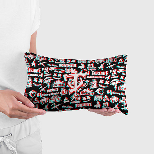 Подушка-антистресс Doom x fortnite glitch / 3D-принт – фото 3