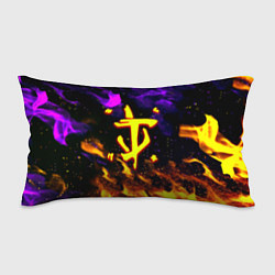 Подушка-антистресс Doom огненный стиль, цвет: 3D-принт