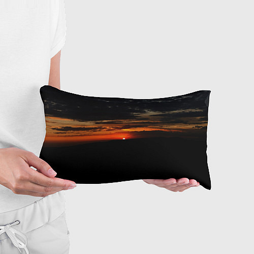 Подушка-антистресс Закат на плато / 3D-принт – фото 3
