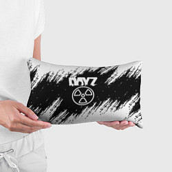 Подушка-антистресс Dayz белые краски лого, цвет: 3D-принт — фото 2