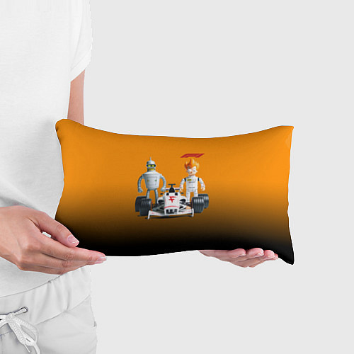 Подушка-антистресс Механик Бендер и пилот формулы 1 Фрай / 3D-принт – фото 3