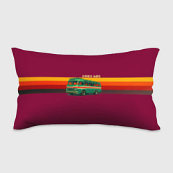 Подушка-антистресс Ретро автобус КАВЗ-685 поп-арт, цвет: 3D-принт