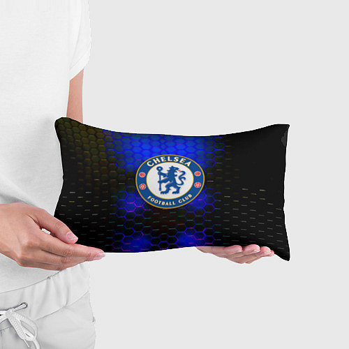 Подушка-антистресс Chelsea соты неоновые / 3D-принт – фото 3