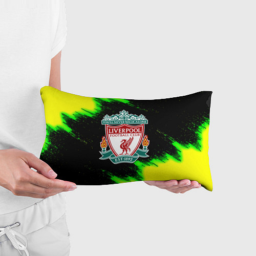 Подушка-антистресс Ливерпуль кислотные краски / 3D-принт – фото 3
