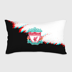 Подушка-антистресс Ливерпуль текстура глитч краски, цвет: 3D-принт