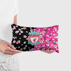 Подушка-антистресс Liverpool весенние цветы, цвет: 3D-принт — фото 2