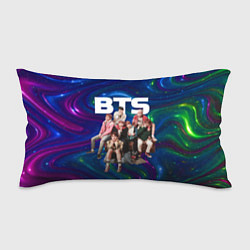 Подушка-антистресс BTS фотосессия на диване, цвет: 3D-принт