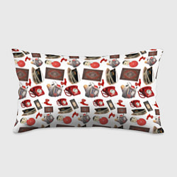 Подушка-антистресс Неваляшка утюг ретро авоська петушок телефон, цвет: 3D-принт