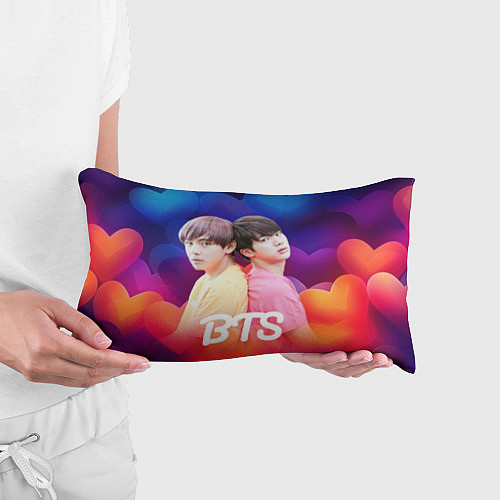 Подушка-антистресс BTS сердечки / 3D-принт – фото 3