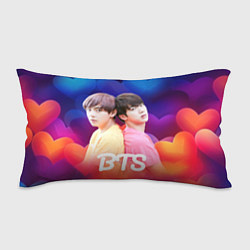 Подушка-антистресс BTS сердечки, цвет: 3D-принт