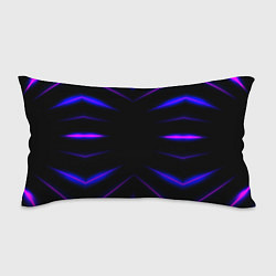 Подушка-антистресс Color black neon neon, цвет: 3D-принт