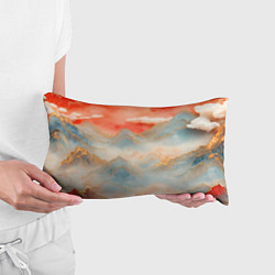 Подушка-антистресс Японский пейзаж, цвет: 3D-принт — фото 2