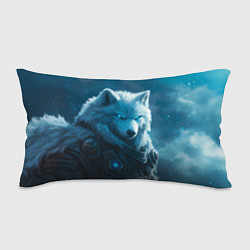Подушка-антистресс Воин волк зимой, цвет: 3D-принт