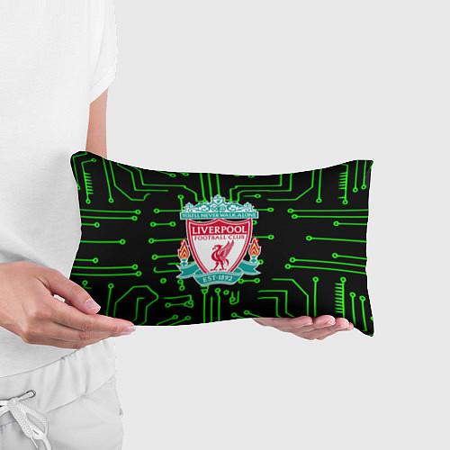 Подушка-антистресс Liverpool плата текстура / 3D-принт – фото 3
