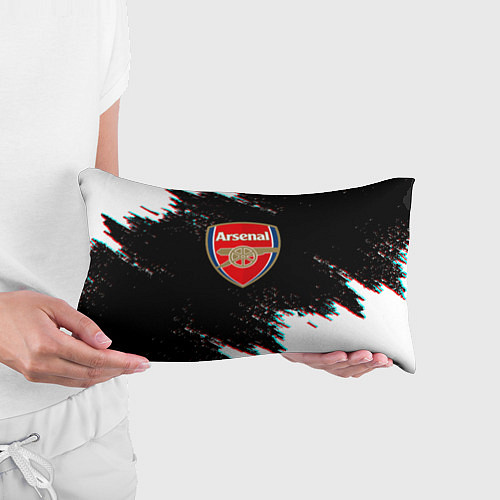 Подушка-антистресс Арсенал краски глитч текстура / 3D-принт – фото 3