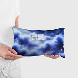 Подушка-антистресс 2026 сине-голубая дымка, цвет: 3D-принт — фото 2