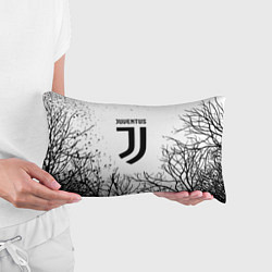 Подушка-антистресс Ювентус черные деревья, цвет: 3D-принт — фото 2