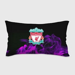 Подушка-антистресс Liverpool неоновый огонь, цвет: 3D-принт