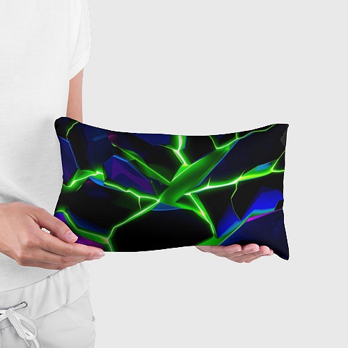 Подушка-антистресс Green glow / 3D-принт – фото 3