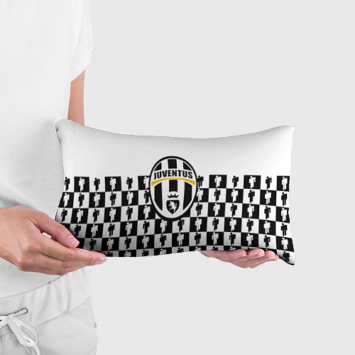 Подушка-антистресс Juventus болельщики паттерн / 3D-принт – фото 3