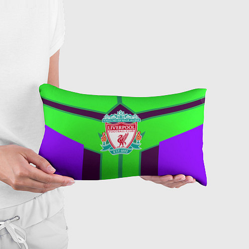 Подушка-антистресс Liverpool геометрия текстура спорт / 3D-принт – фото 3